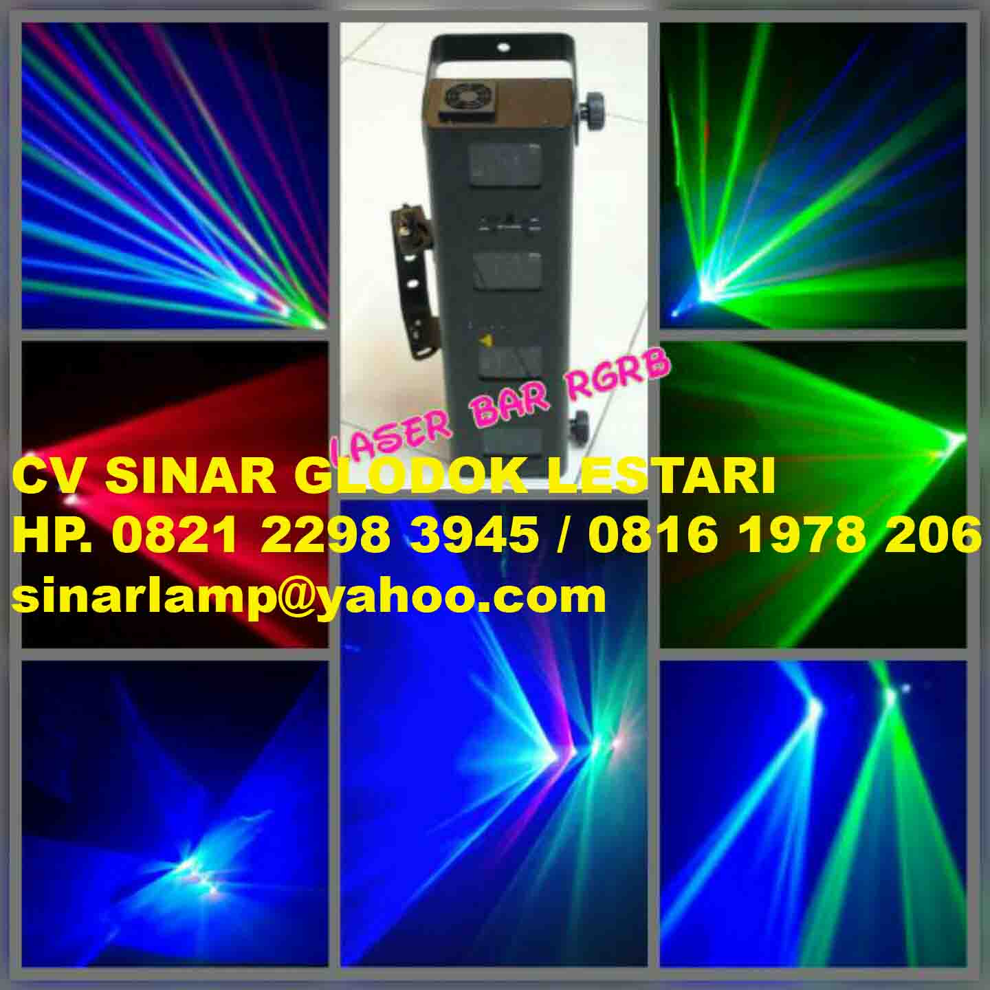 Lampu Laser Bar RGRB